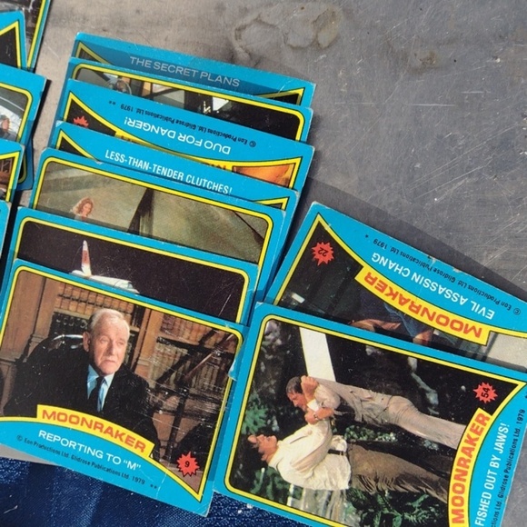 James Bond "MOONRAKER" Trading Cards Collection - Picture 5 of 6